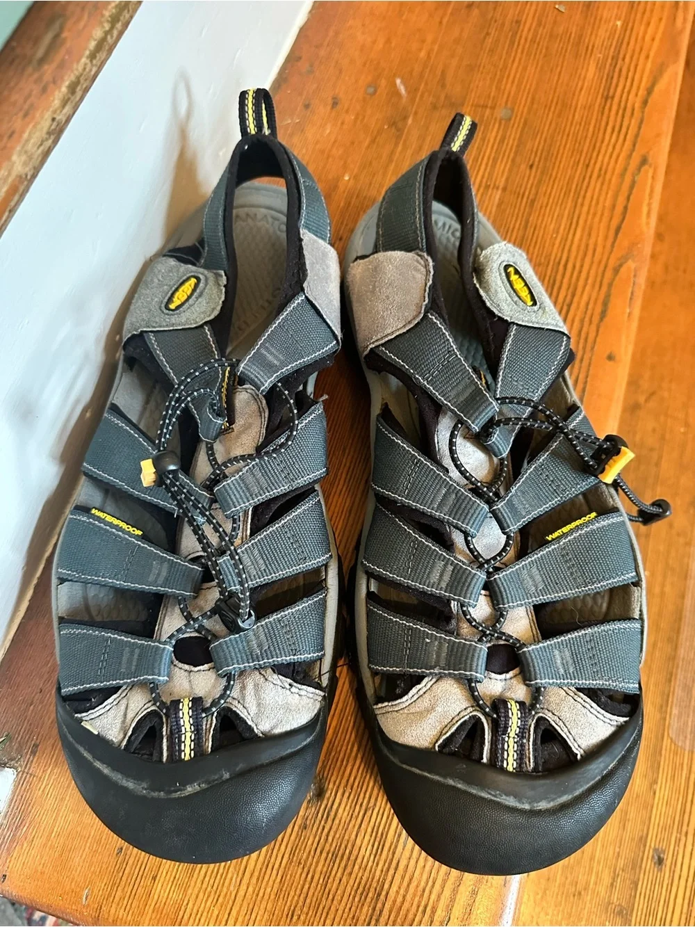 Keen Men's Newport H2 Dark Teal and Gray Outdoor Sandals Size 13